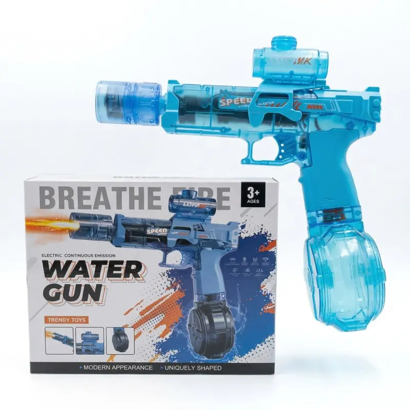 Ultimate USB-Rechargeable Automatic Water Gun - Fun Handheld Blaster for Kids Aged 3-6 - Perfect for Pool and Beach Parties!