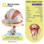 Baby Pool Float Vip 5 Dropshipping Blackproof Pool Mat for Infant Non-Inflatable Natation Buoy with Parasol Beach Toys