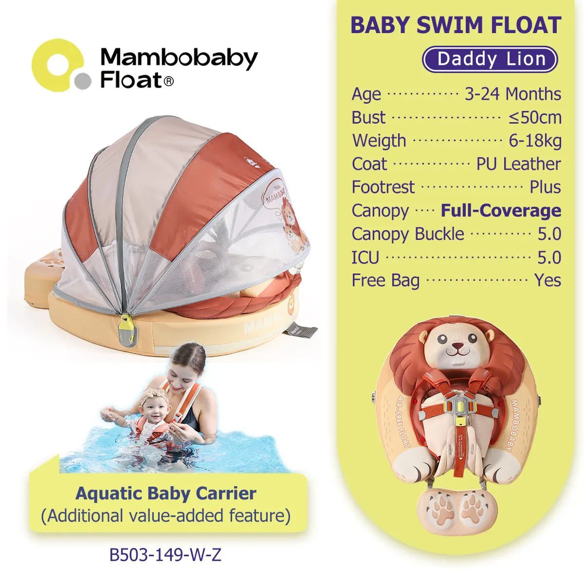 Baby Pool Float Vip 5 Dropshipping Blackproof Pool Mat for Infant Non-Inflatable Natation Buoy with Parasol Beach Toys