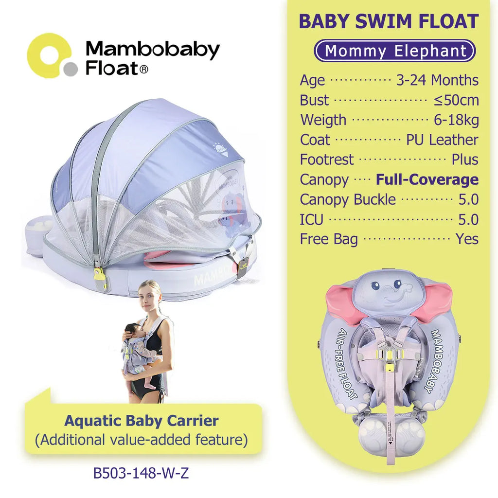 Baby Pool Float Vip 5 Dropshipping Blackproof Pool Mat for Infant Non-Inflatable Natation Buoy with Parasol Beach Toys