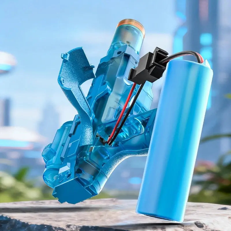 Ultimate USB-Rechargeable Automatic Water Gun - Fun Handheld Blaster for Kids Aged 3-6 - Perfect for Pool and Beach Parties!