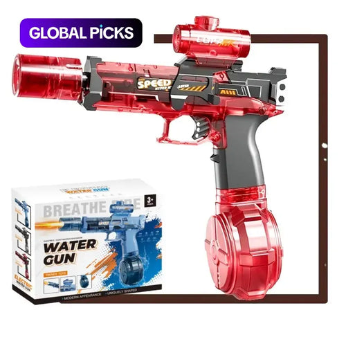 Ultimate USB-Rechargeable Automatic Water Gun - Fun Handheld Blaster for Kids Aged 3-6 - Perfect for Pool and Beach Parties!